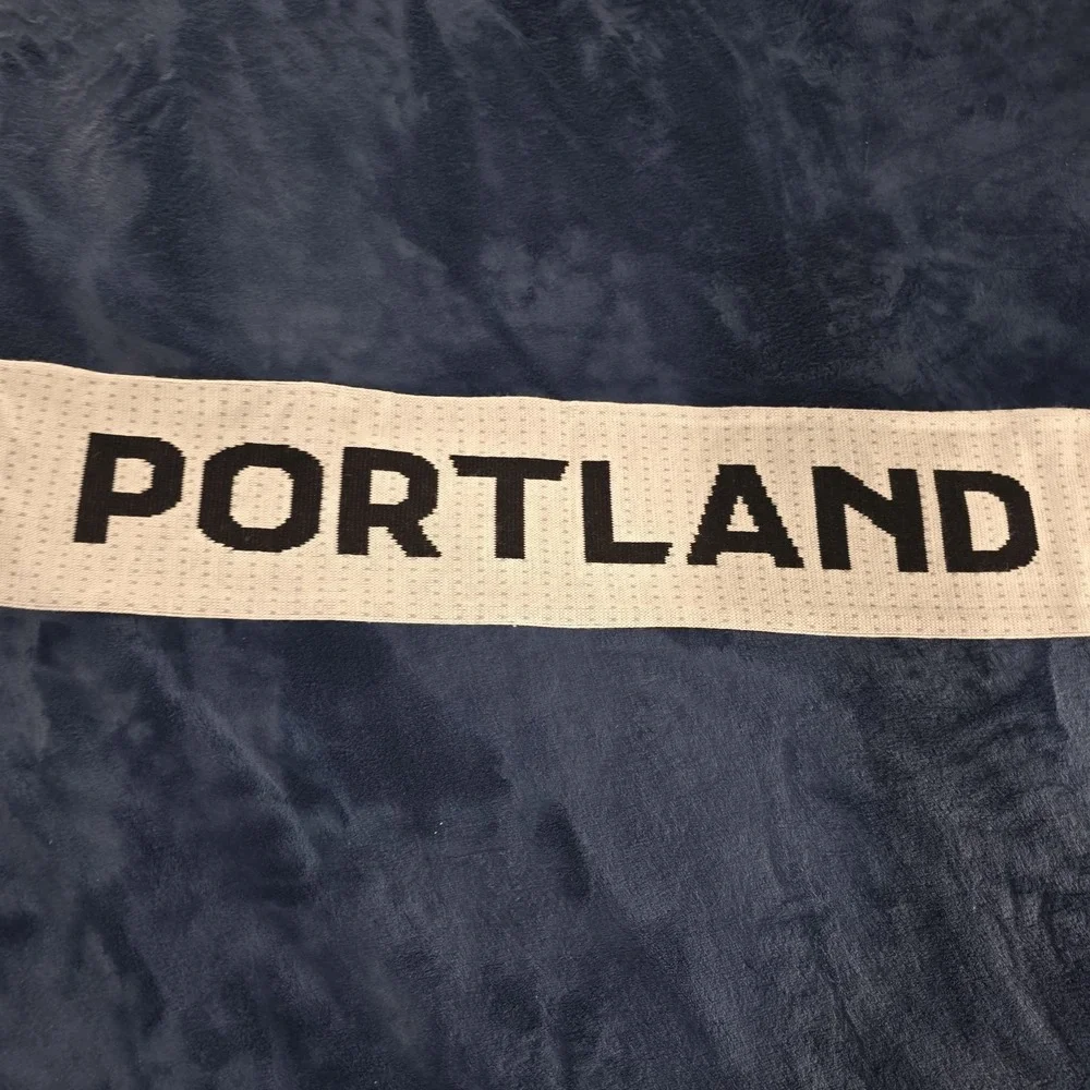 Portland Timbers Trailblazers Split Reversible Soccer Basketball NBA MLS Scarf